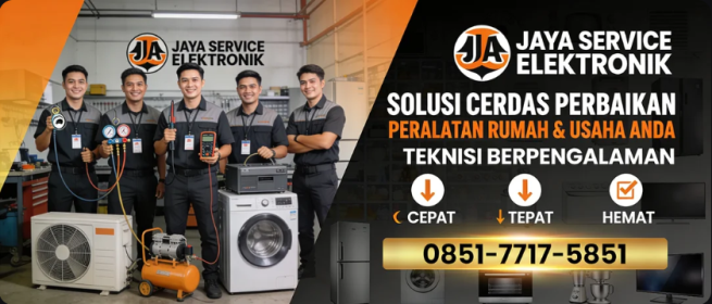 Garansi service elektronik panggilan Jaya Service Purbalingga β teknisi profesional dan pekerjaan bergaransi